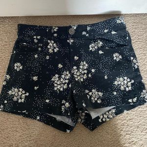 American Heritage So Black Floral Shorts